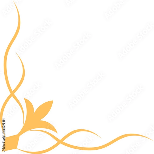 Obraz Vintage Corner Frame for Certificate.