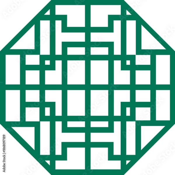 Obraz 전통느낌의 무늬