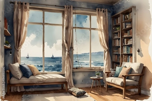 Obraz Cozy reading nooks