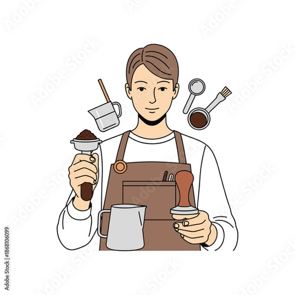 Obraz Expert Vector Illustration SEO Specialist