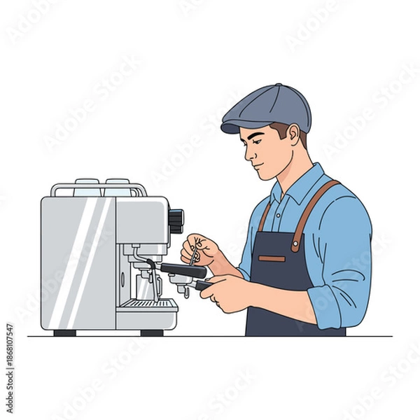 Obraz Expert Vector Illustration SEO Specialist