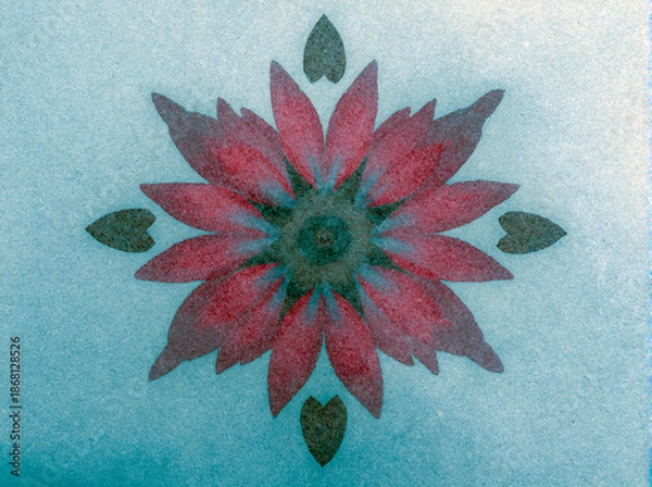 Obraz vintage floral background