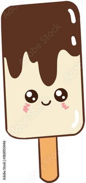 Obraz cartoon ice cream