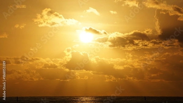 Obraz 大自然が描く光と影の空