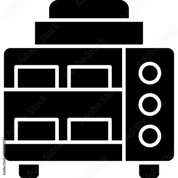 Obraz Sterilizer Icon Vector Element