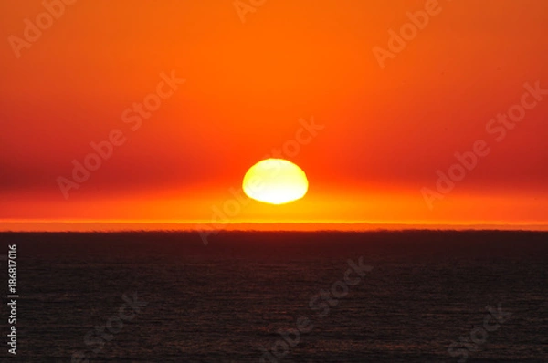 Obraz sunset over the sea