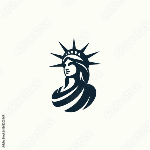 Obraz Lady Liberty Logo