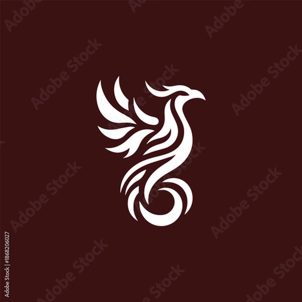 Obraz Tribal Phoenix Logo