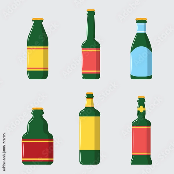 Obraz Different thing illustration eps vector files