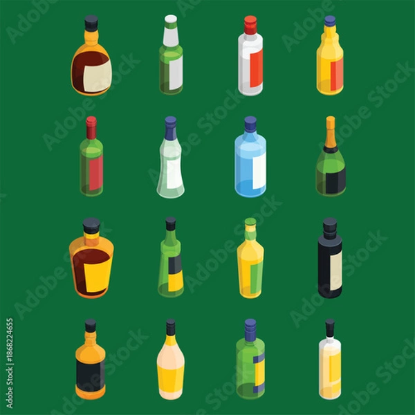 Obraz Different thing illustration eps vector files