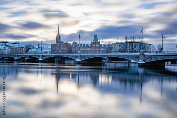 Obraz bridge over the river