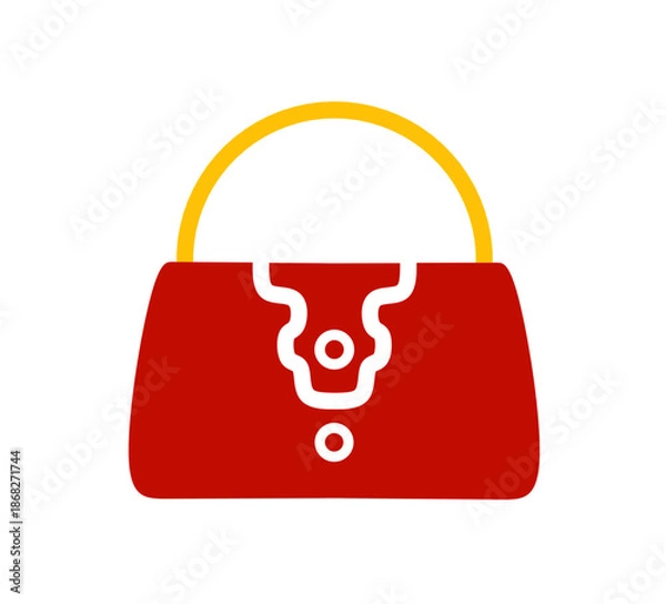 Obraz vector women's handbag with trendy design