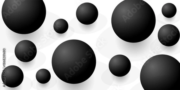 Obraz Seamless polka dot pattern. Polka dot background. Cute dot pattern
