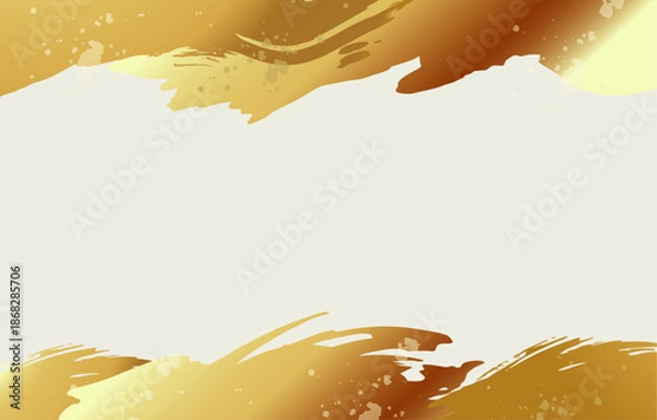 Fototapeta 和風筆タッチイラスト背景