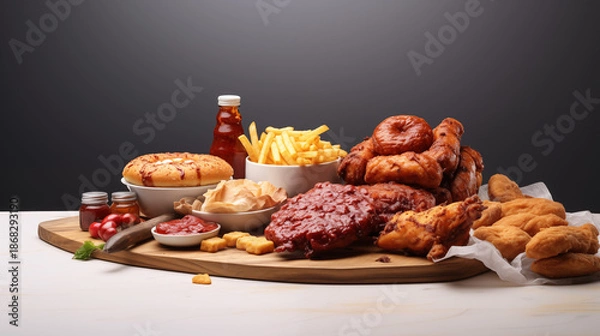 Obraz Fried Chicken Meal
