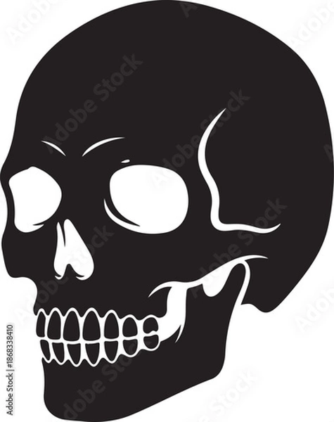 Fototapeta Skull & Crossbones Silhouette Vector Bundle