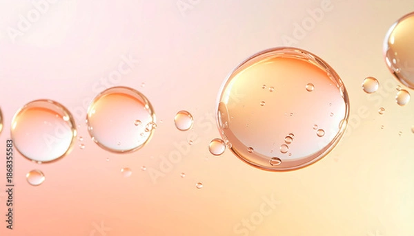 Obraz bubbles in water