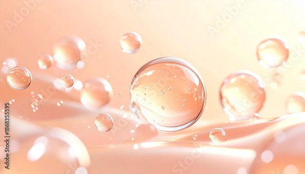 Obraz water background material