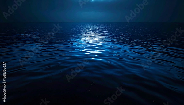 Obraz blue water surface