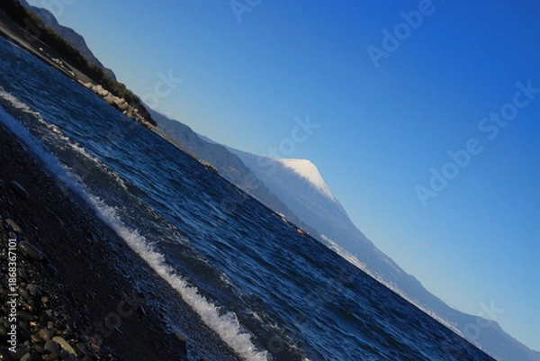 Obraz 【静岡県】三保の松原から望む絶景の富士山