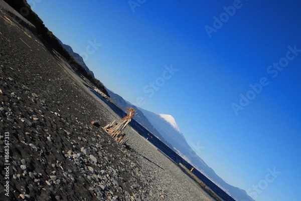 Obraz 【静岡県】三保の松原から望む絶景の富士山