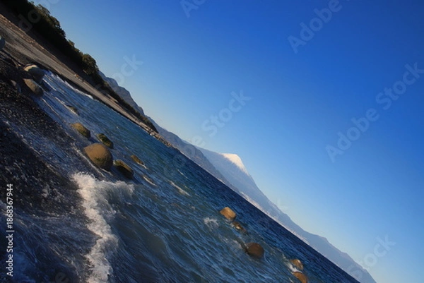 Obraz 【静岡県】三保の松原から望む絶景の富士山