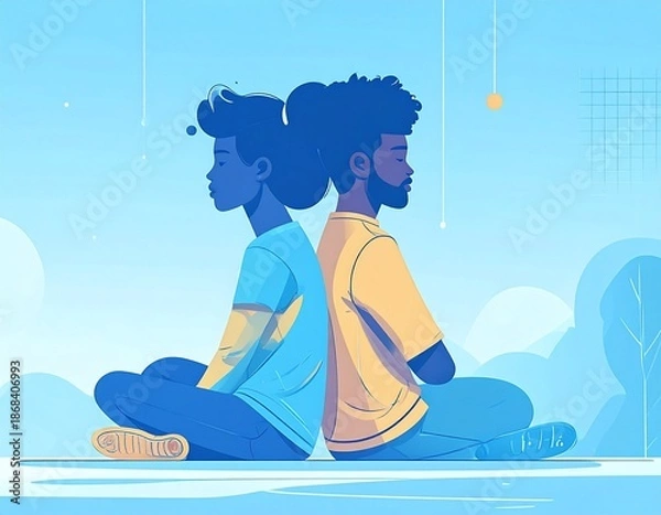 Obraz After argument silence