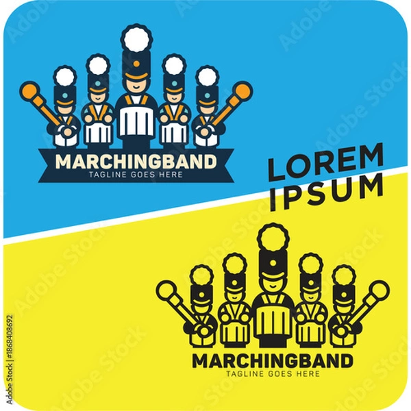 Obraz Marching Band Vector