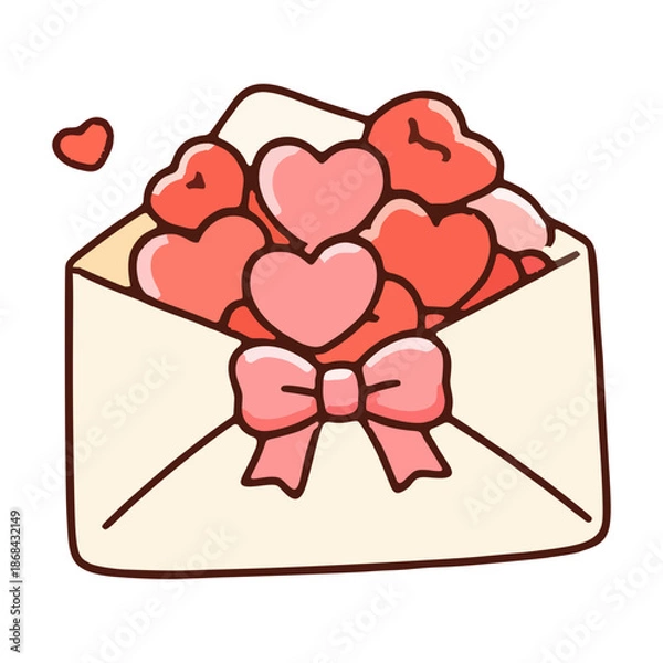 Obraz envelope with heart