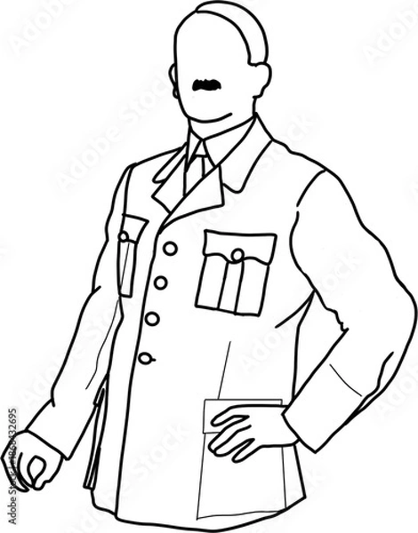 Obraz 독재자 군대 선도자 