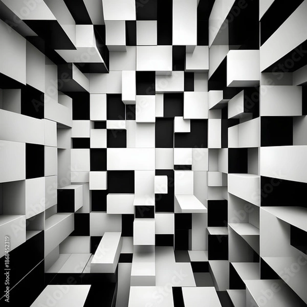 Fototapeta abstract geometric background