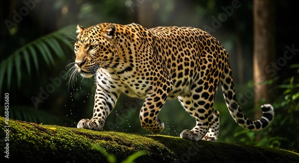 Obraz leopard in the tree