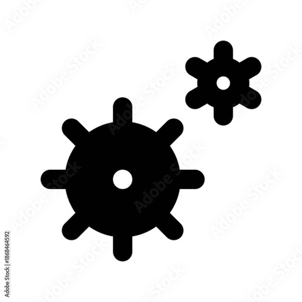 Obraz Configuration icon vector UI