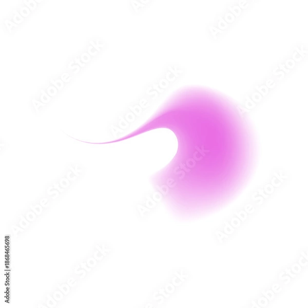 Fototapeta Pink gradient blur blob shape	
