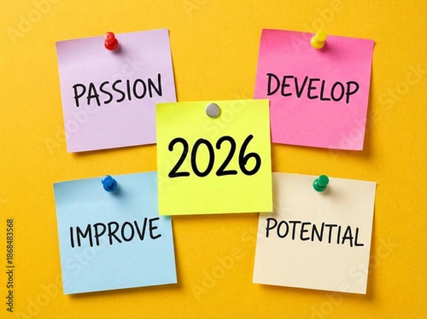 Obraz thank you sticky note