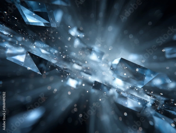 Obraz abstract blue background