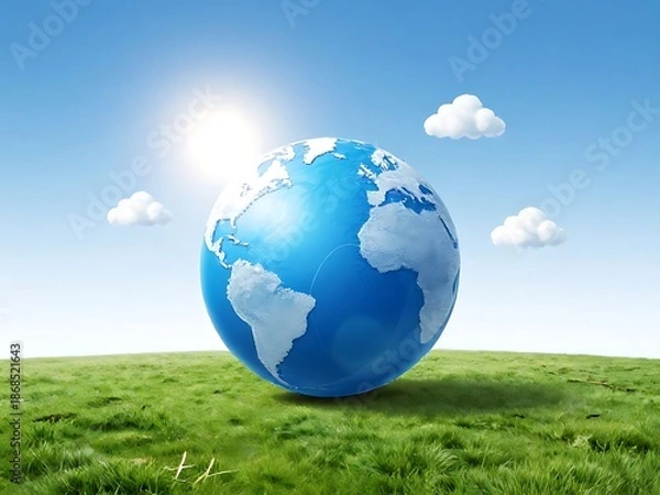 Obraz earth in grass