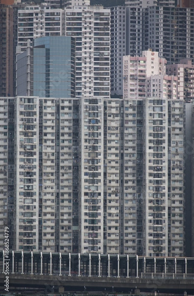 Obraz 香港の都市風景