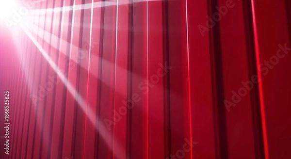 Obraz red curtain background