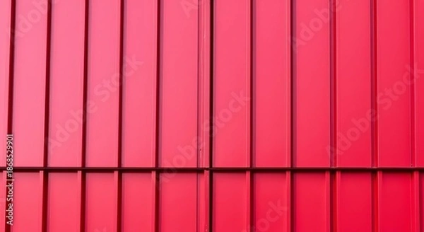 Obraz red and white striped background