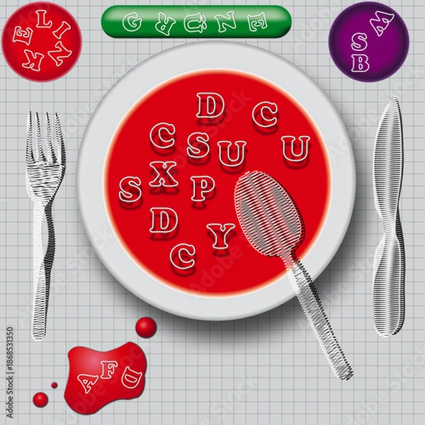 Obraz Mahlzeit Parteien 3