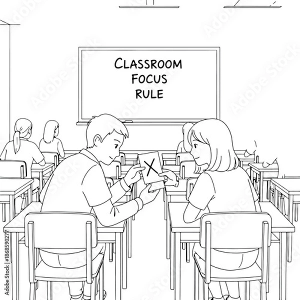 Fototapeta Empty vector file