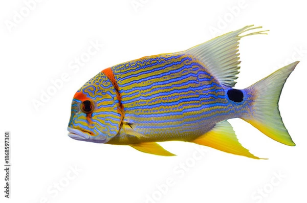 Obraz tropical fish isolated on white