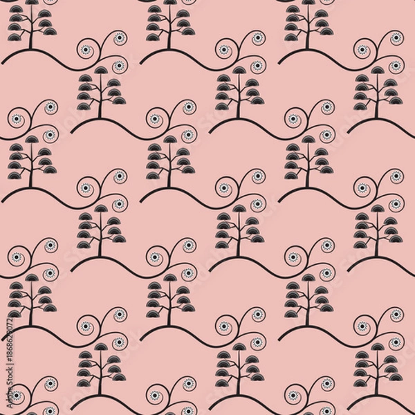 Obraz Easter seamless pattern