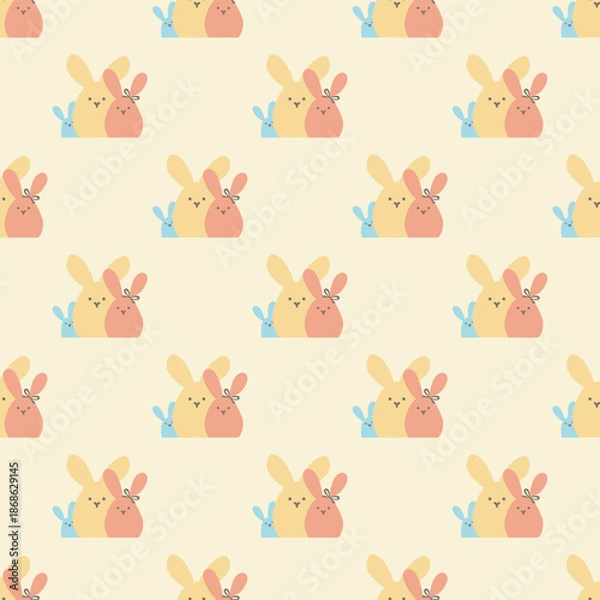 Obraz Easter seamless pattern