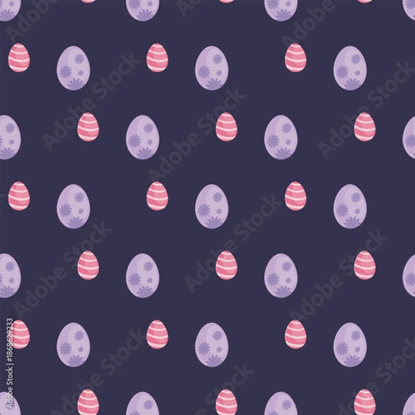 Obraz Easter seamless pattern