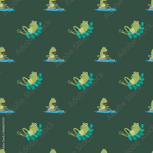 Obraz Easter seamless pattern