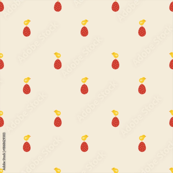Obraz Easter seamless pattern