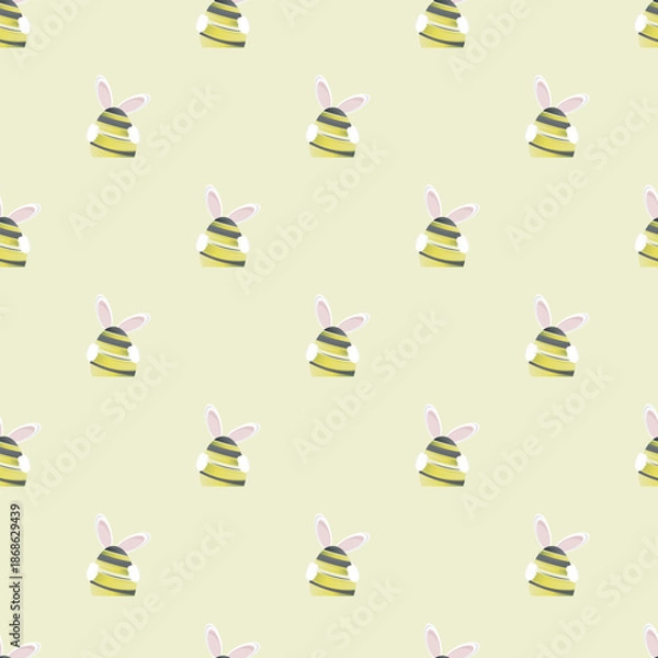 Obraz Easter seamless pattern