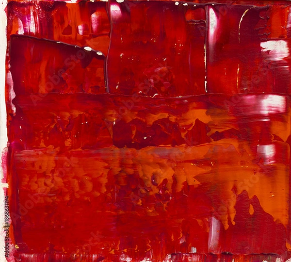 Obraz red and yellow